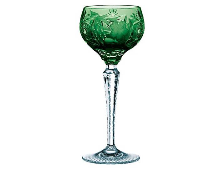 Nachtmann Traube Weinglas mit Schliffdekoration, Grün, 230 ml, 0035954-0 Weinglas, Kristallglas, Smaragdgrün