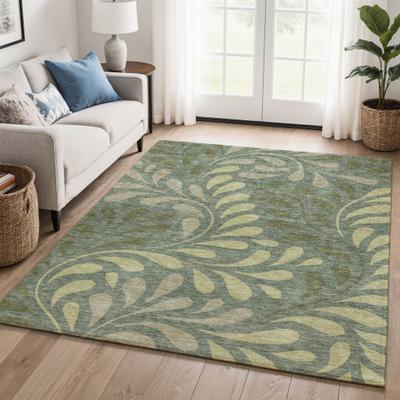Addison Rugs Premium Washable Super Soft Floral Emery Mayfield Rug