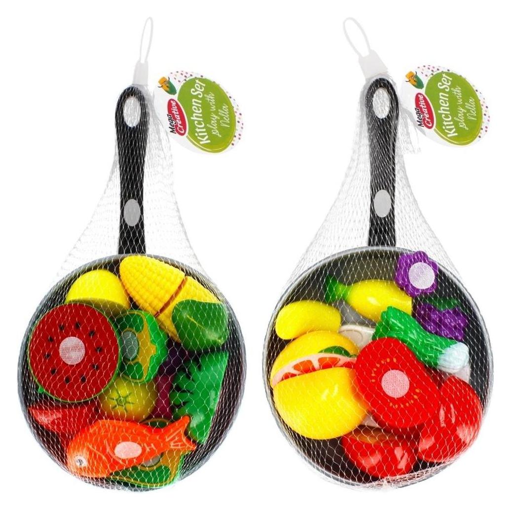 Creative Obst / Gemüse zum Schneiden + Pfanne 17x30 (23586659)