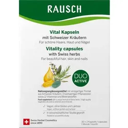 RAUSCH Vital Kapseln m.Schweizer Kräuter 1 Monat 60 St