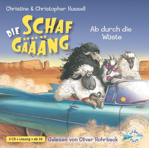 Christine Russell - Die Schafgäääng - Ab durch die Wüste (2 CDs) - Preis vom 19.10.2026 19:33:35 h