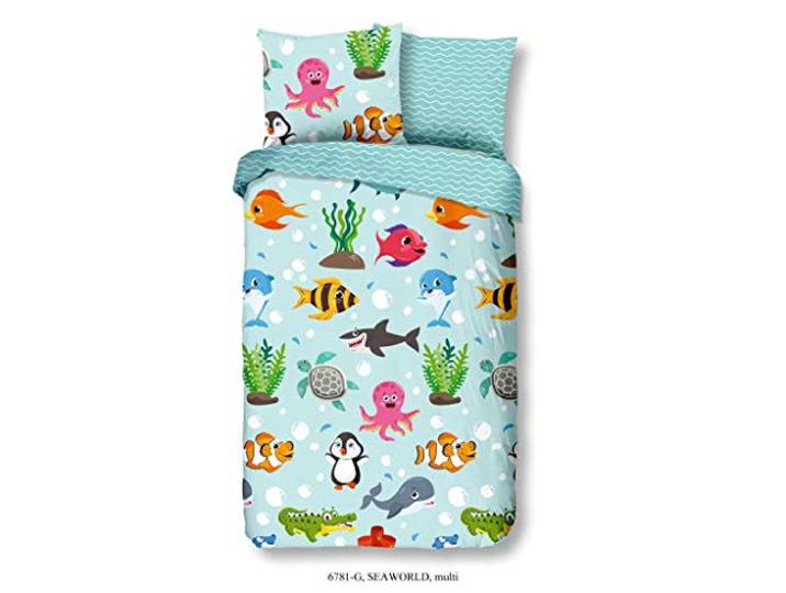Good Morning! Kinderdekbedovertrek Katoen no.6781 - Multi Maat: 140x220cm