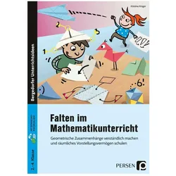 Falten im Mathematikunterricht, Schulbücher von Kristina Krüger