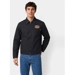 Deus Ex Machina für Herren. D263MJK168 Earls Work Jacke schwarz (L), Lässig, Polyester