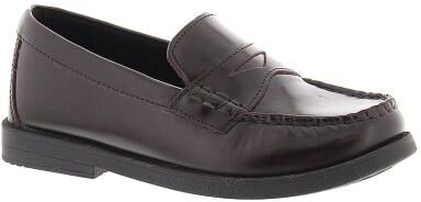 Florsheim Croquet Penny Jr - Boys 6 Youth Burgundy Slip On W