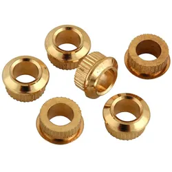 Kluson MB05G Adapterhülsen für Gitarrenmechaniken 6,3 mm Gold - Mechanik