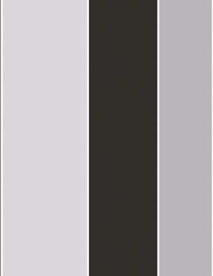 Galerie Wallcoverings Smart Stripes 3 Wide Stripe Vinyl on Non-woven Matte Wallpaper Roll - 33 feet long x 21 inches wide