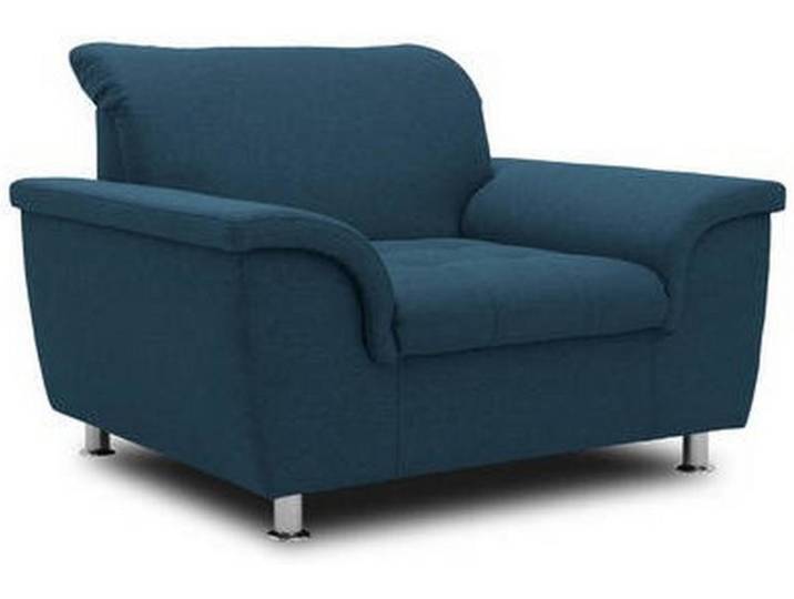 Mid.you Sessel, Dunkelblau, Metall, Uni, 120x81x97 cm, Made in EU, FSC Mix, Wohnzimmer, Sessel, Sonstige Sessel