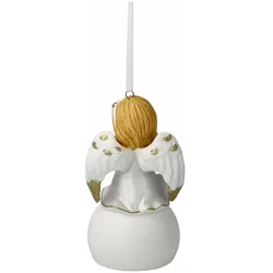 Goebel, Christbaumschmuck, Engel Engelglöckchen Liebe, Steingut, Bunt, 9.5 cm, 41645131