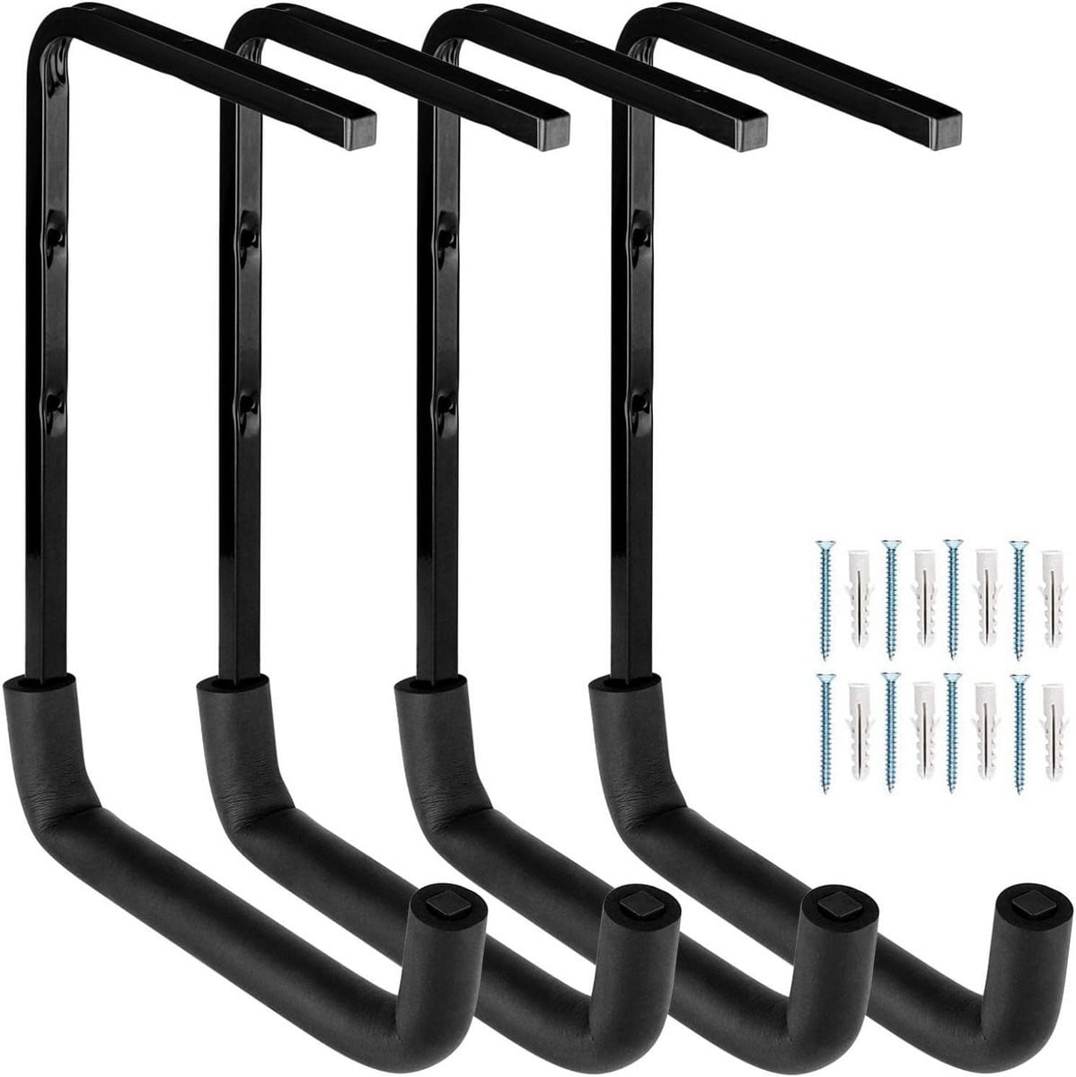 Set van 4 Zware Garage Opslag Haken en Plafond Organizers