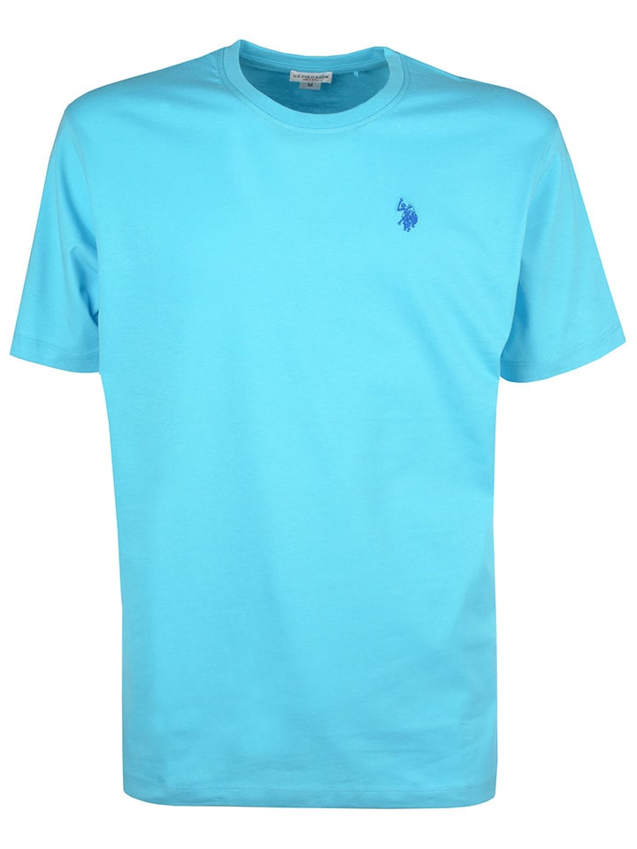 U.S. Polo Assn. Shirt in Türkis - S