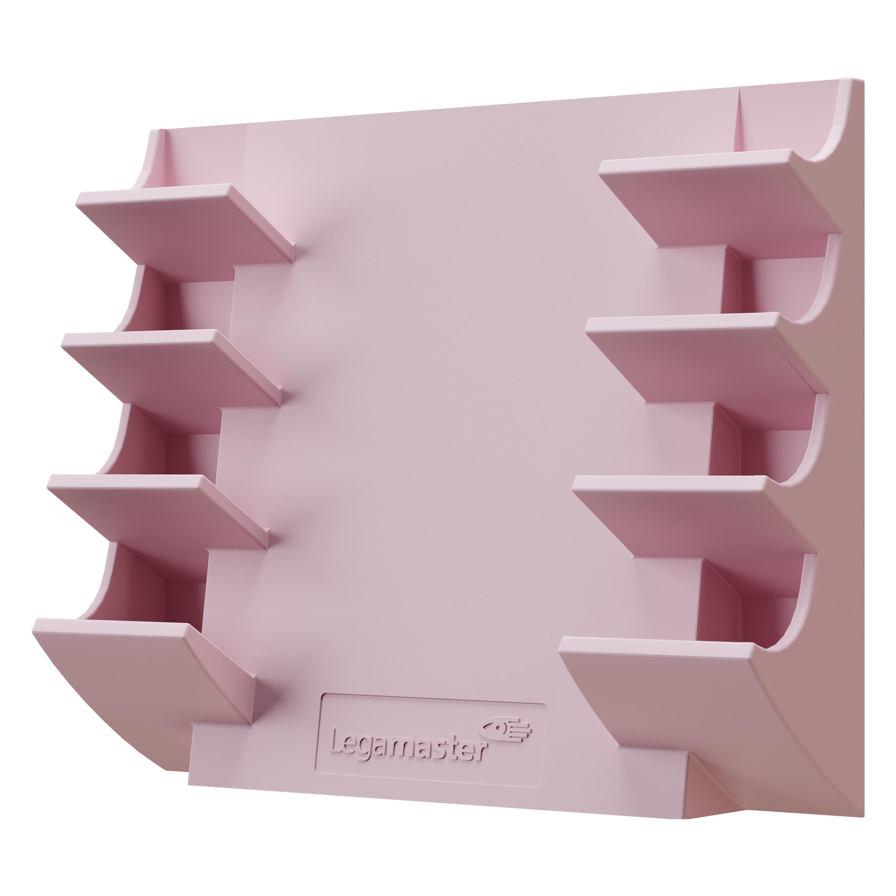 Legamaster Markerhalter für 4 Marker waagerecht magnethaftend pastellrosa (7-122038)