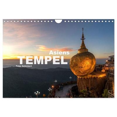 Asiens Tempel (Wandkalender 2027 DIN A4 quer), CALVENDO Monatskalender