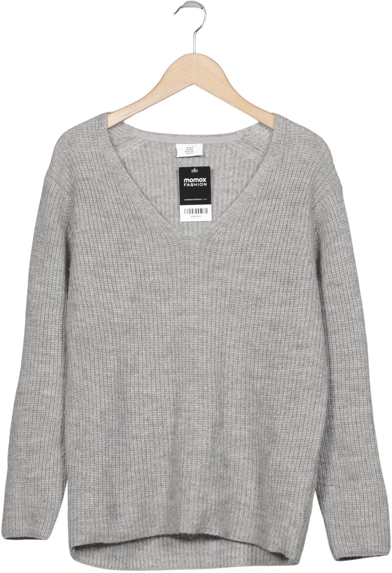 Kauf dich glucklich Damen Pullover, Grau, Gr. XS, Synthetik / Wolle / Alpaka - Second Hand