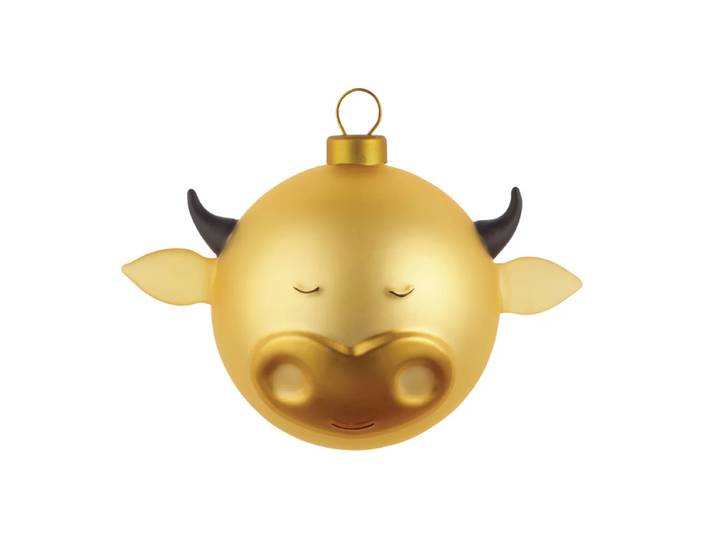 Alessi - Palle Presepe Christbaumkugel, gold