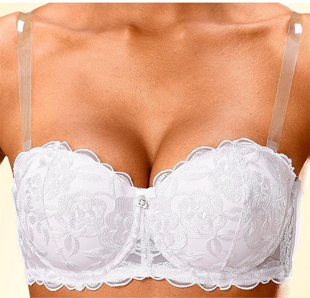 BH-Träger ABRACADA BRA, Damen, Gr. 1, transparent, Kunststoff, BH-Träger BH-Träger, Trägerbreite 1,8 cm - transparent, zum Austauschen transparent 1