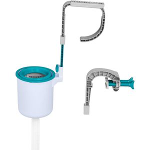 Bestway Pool-Skimmer 58233, Einhängeskimmer bis 2006 l/h, aus Kunststoff, Skimmerkorb Ø 16cm, Schlauchanschluss Ø 32 mm