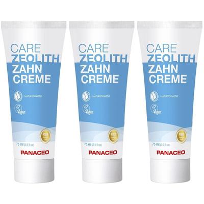 Panaceo Care ZCR Zeolith x3 3x75 ml Zahncreme