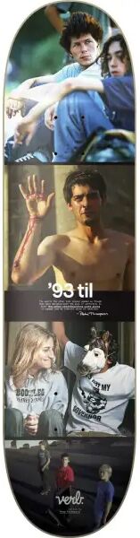 Skateboard Deck Verb 93 Til Collage (8.25" - Colour)