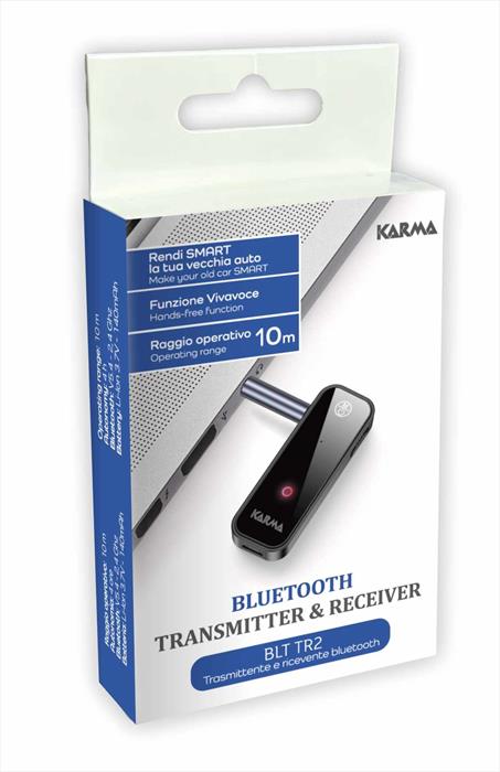 KARMA Trasmittente E Ricevente Bluetooth 5.4 Blt Tr2-nero