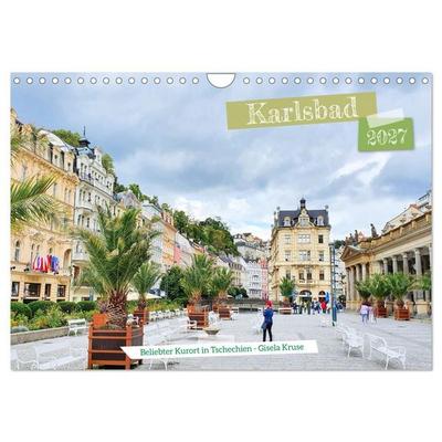 Karlsbad - Beliebter Kurort in Tschechien (Wandkalender 2027 DIN A4 quer), CALVENDO Monatskalender