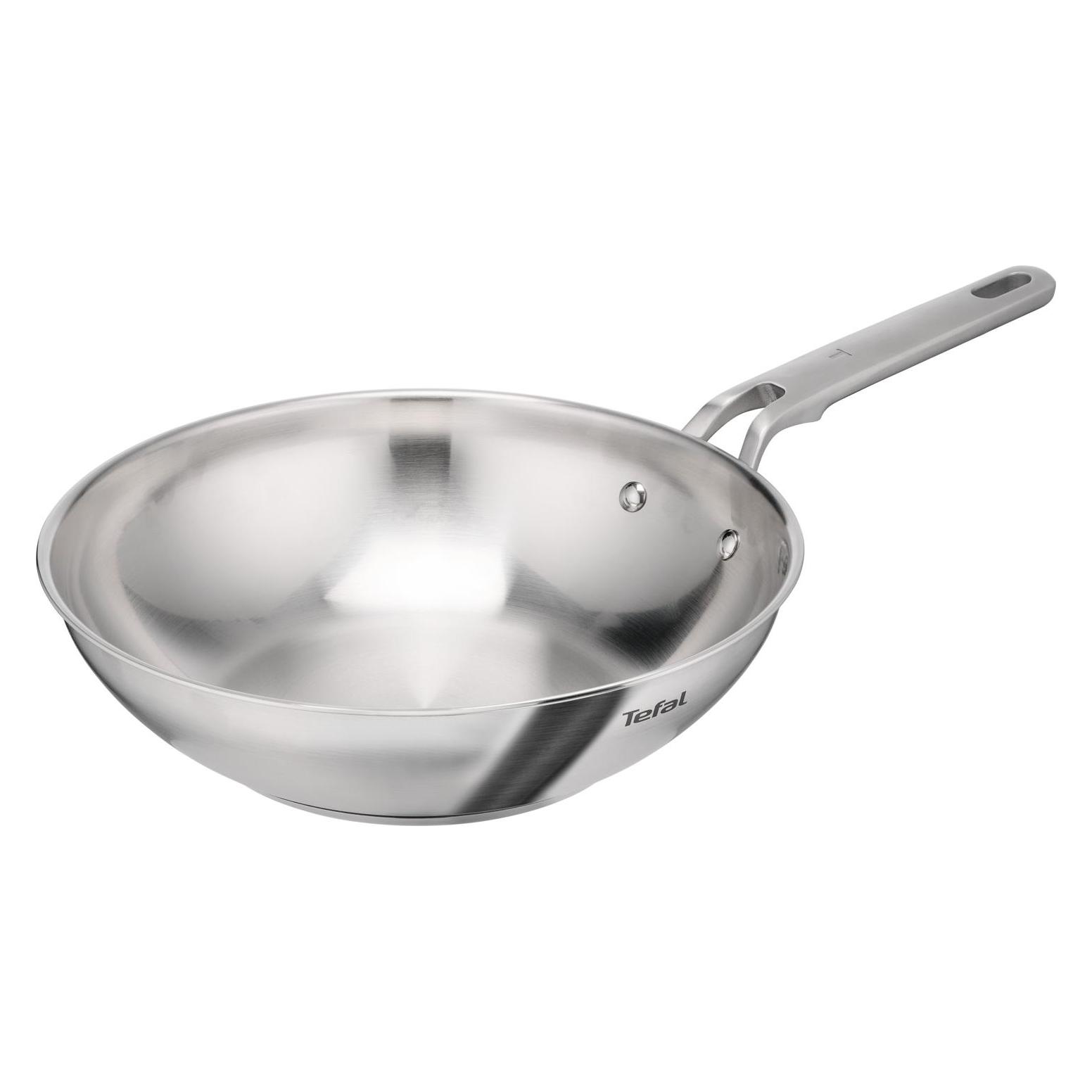 Tefal E5291904 (Bratpfanne, Edelstahl, 28 x 12 cm) (E5291904)