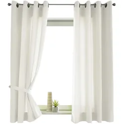 VORHANG 2ER SET BERLIN HxB 175x140cm Creme