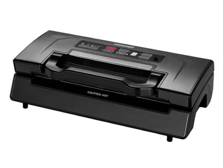 CONCEPT Hausgeräte VA0060 Soudeuse sous vide professionnelle Noir