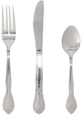 Gibson 3 Piece Stainless Steel Flatware Set