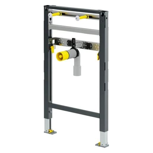 Viega Prevista Dry-Waschtisch-Element 820-980 mm Stahl, Modell 8535.31 BH: 820-980 B: 500 (776190)