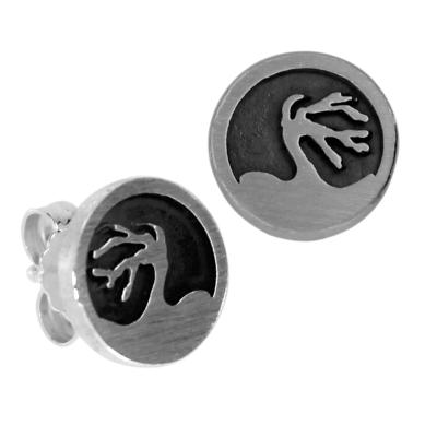 Paar Ohrstecker OSTSEE-SCHMUCK "- Windflüchter 10 mm - Silber 925/000 -" Gr. 10, silber (silber 925, silberfarben, weiß), Ohrringe, Damen, 10, Silber 925 (Sterlingsilber)