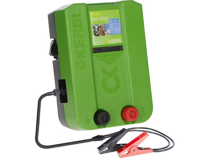 Kerbl Schrikdraadapparaat Kerbl Titan Duo 3000