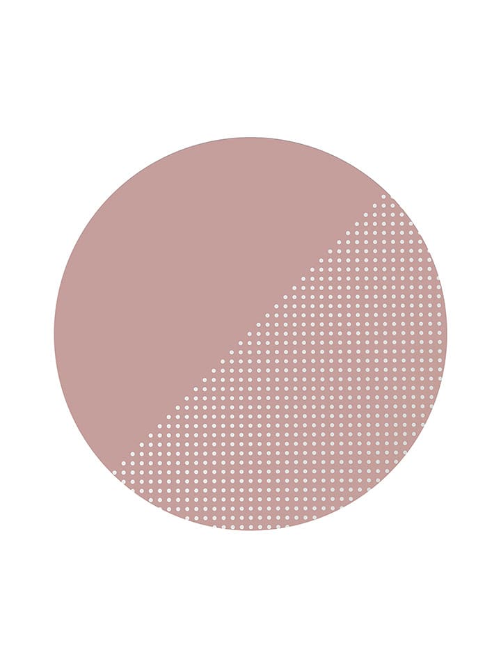 TODDLEKIND Spielmatte "Spotted Dusky Rose" in Rosa - Ø 105 cm - onesize