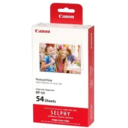 Canon Tinten- und Papiersatz RP-54 Postkartenformat 100 x 148 mm 54 Blatt
