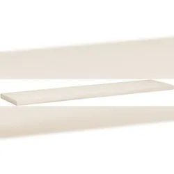 DELUKE Sitzkissen PARIS 206x48x8cm, Kunststoff, Creme Sitzkissen Outdoor für Gartenbank