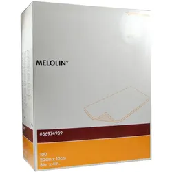 Melolin 10x20 cm Wundauflagen steril 100 St