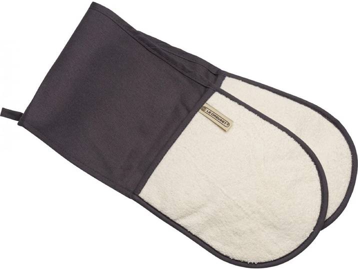 LE CREUSET - Keukentextiel - Dubbele ovenwant Grijs