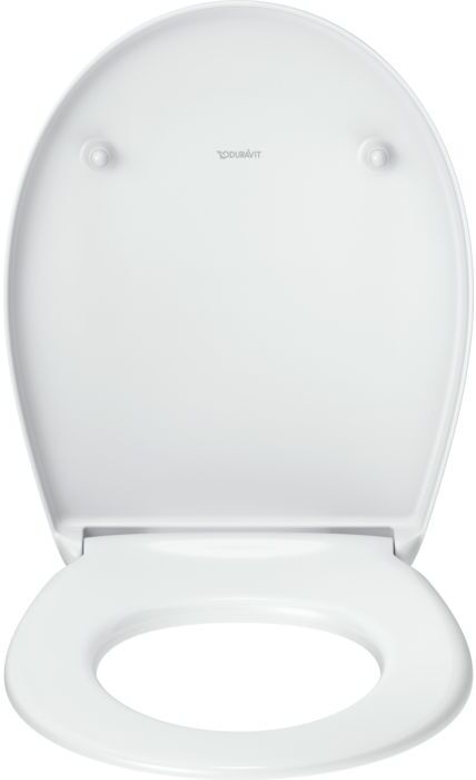 Duravit Univavo WC-Sitz Oval 0023690000 Absenkautomatik, abnehmbar, Scharniere Edelstahl, Weiß