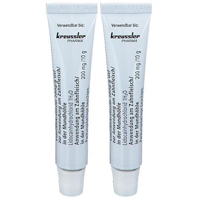 Lidocain Kreussler 20 mg/g Gel 2x 2x10 g