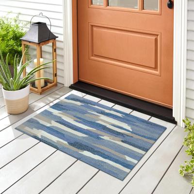 Liora Manne Lush Decor Capri Cloud Indoor/Outdoor Rug Aruba
