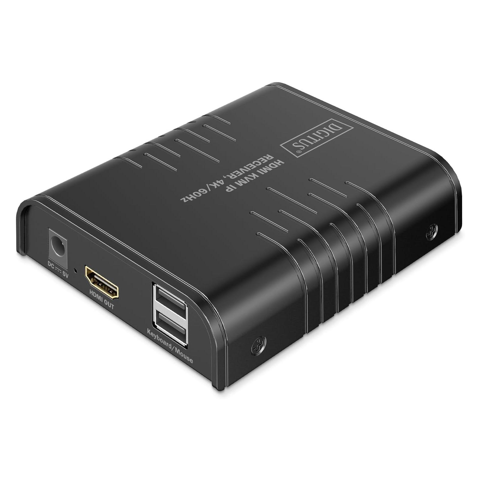 Digitus HDMI KVM IP Receiver, 4K/60Hz (DS-55356)