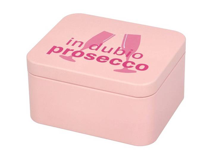 Birkmann Aufbewahrungsbox Bake rose Weissblech B 12 cm - Aufbewahrungsbox