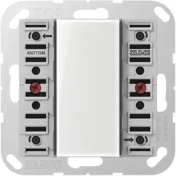 Jung A5071TSM KNX Tastsensor-Modul Standard, 1fach, F50, Serie AS/A A 5071 TSM