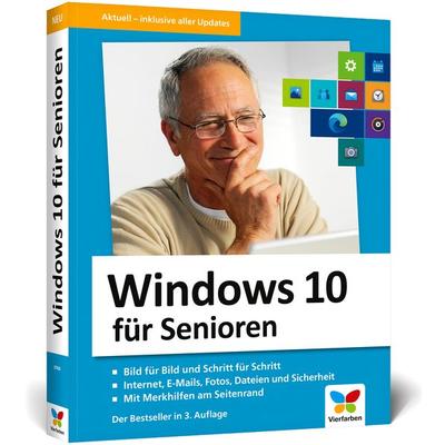 Windows 10 für Senioren, Taschenbuch von Jörg Rieger Espindola,Markus Menschhorn, Vierfarben, 978-3-8421-0760-1