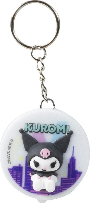Blue Sky Studios Sanrio Schlüsselanhänger Kuromi beleuchtet
