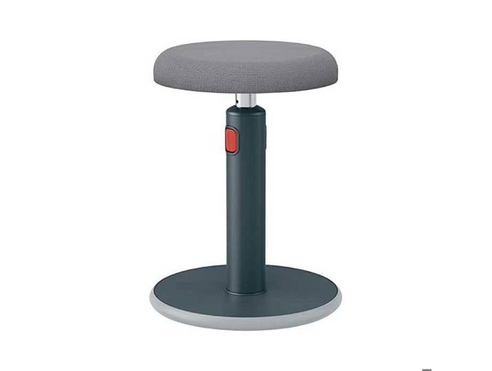 Tabouret ergonomique assis-debout 2 en 1 - Gris - Leitz Ergo