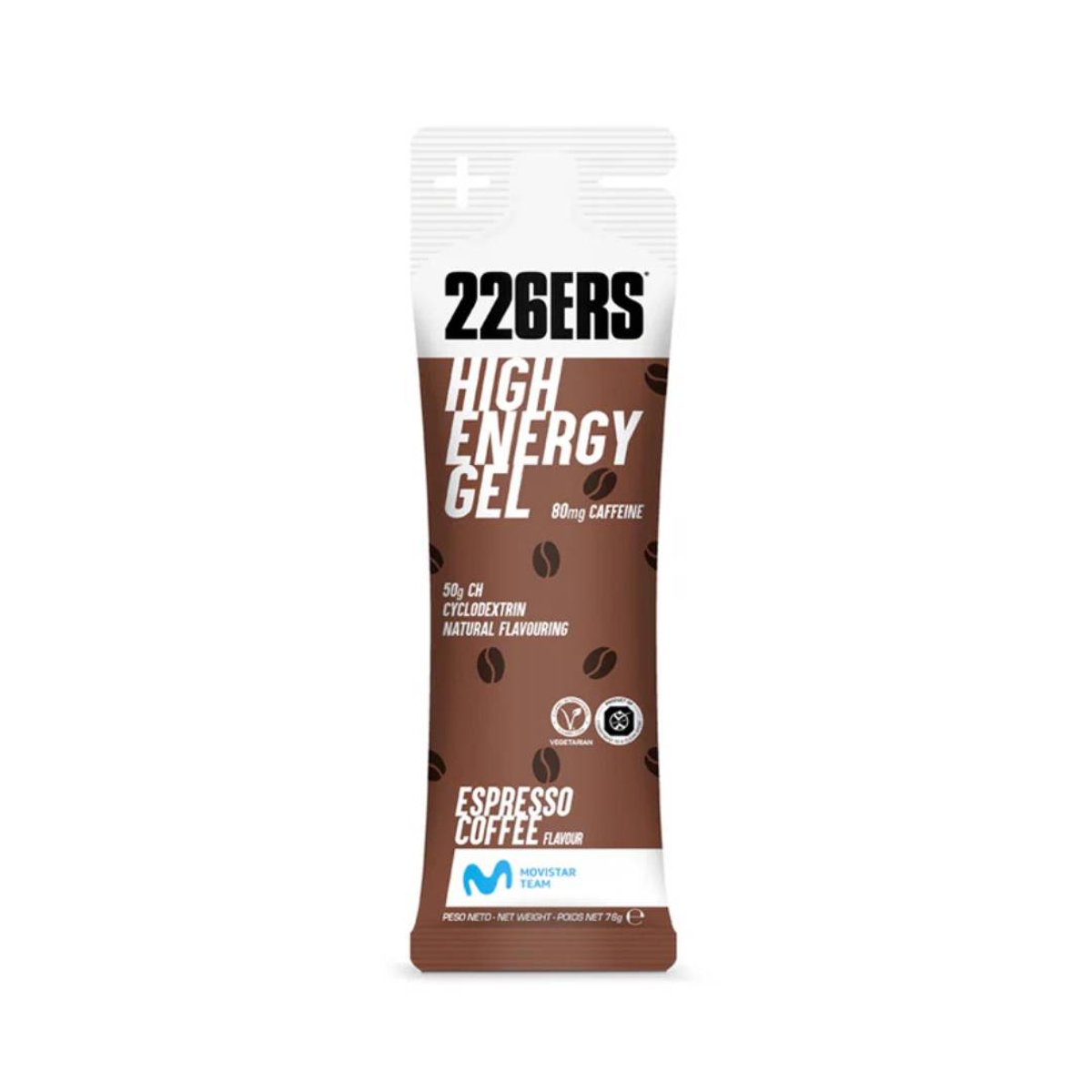 Gel energético 226ERS Café Espresso 76g. (1 unidade) Unisex