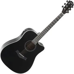 Classic Cantabile WS-20 BK Westerngitarre Schwarz