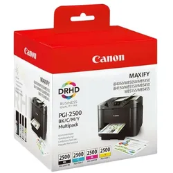 Canon Tintenpatrone »PGI-2500 BK/C/M/Y« schwarz