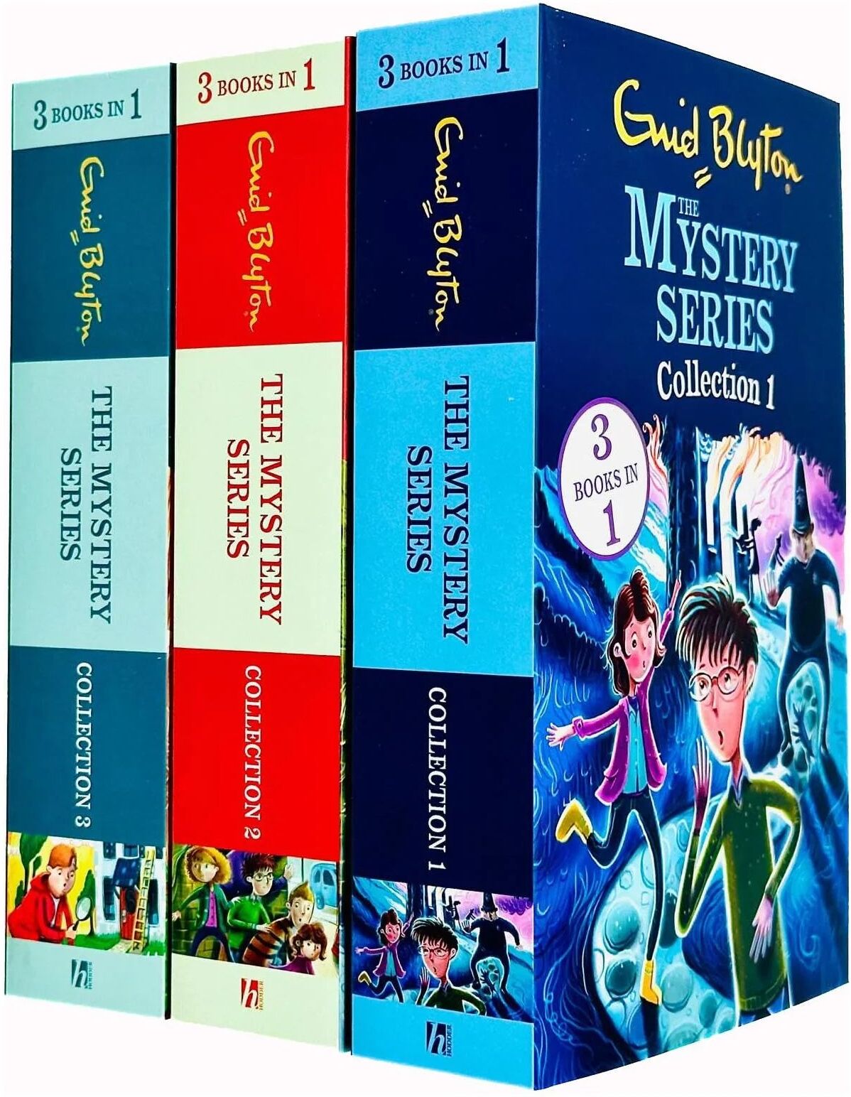 Hodder Children's Books The Mystery Series by Enid Blyton - Find-Outers 3 Book Paperback Collection Set (9 Stories) - Ages 9-12 - Classic Mystery Fiction Gift Set